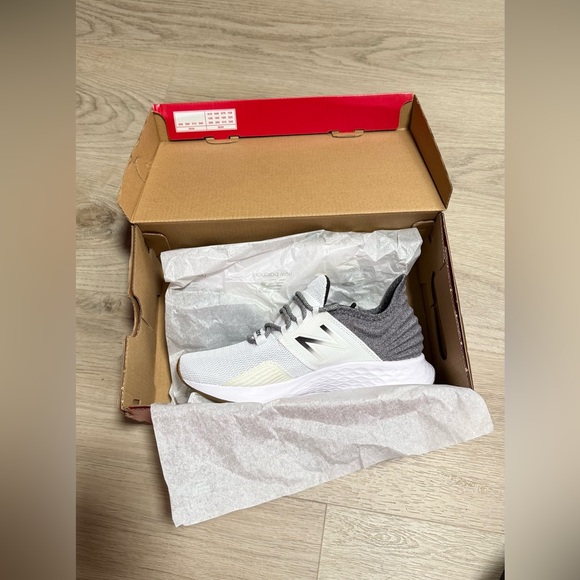 New Balance Shoes - New Balance White and Gray Women's Shoes